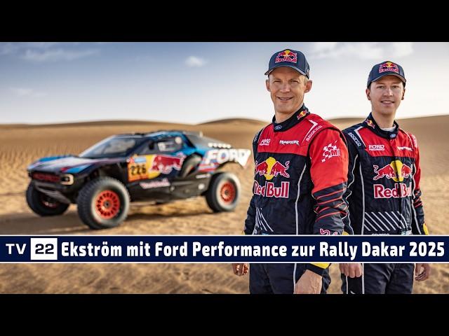 Dakar 2025: Mattias Ekström fährt Ford Raptor T1+ nach seinem aus bei Audi  | Rally Dakar 2025