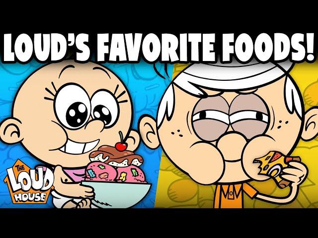 Every Loud's FAVORITE FOOD! | The Loud House