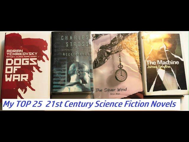 My TOP 25 SCIENCE FICTION BOOKS of the 21st Century (Updated Recap Video)#sciencefictionbooks  #sf