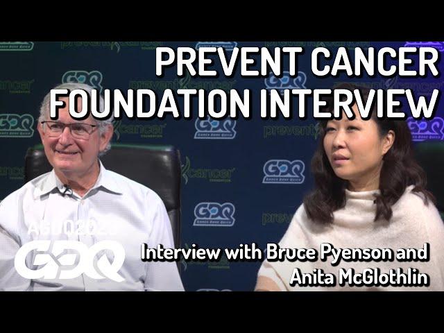 Interview With Prevent Cancer Foundation - Bruce Pyenson and Anita McGlothlin - AGDQ 2023