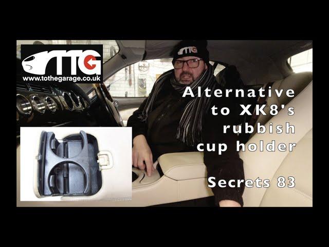 Alternative to the Jaguar XK8 XKR cupholder. Secrets of the XK8 Ep 83