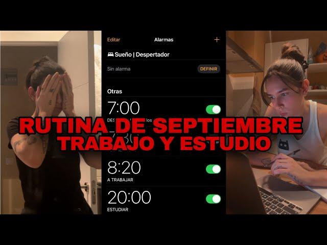 SEPTIEMBRE COMIENZA: Mi Rutina Productiva y Vida Real | Un Día en Mi Vida