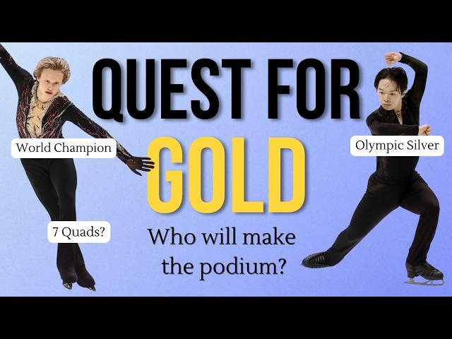 Ilia Malinin's Quest for Gold 2025 World Figure Skating Championships Men's Top 12 Preview ️