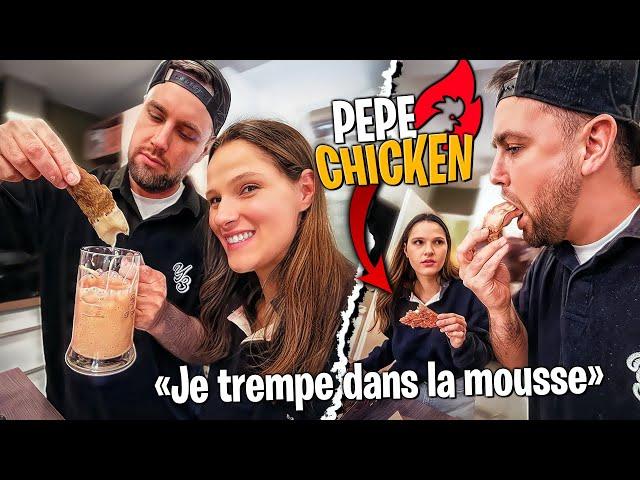 I dip my Pepe Chicken in Mousse sauce! (which is buzzing on Tiktok)