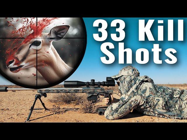 33 Amazing Hunting Kill Shots (4K)