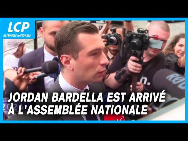 Jordan Bardella est arrivé à l'Assemblée nationale - 10/07/2024