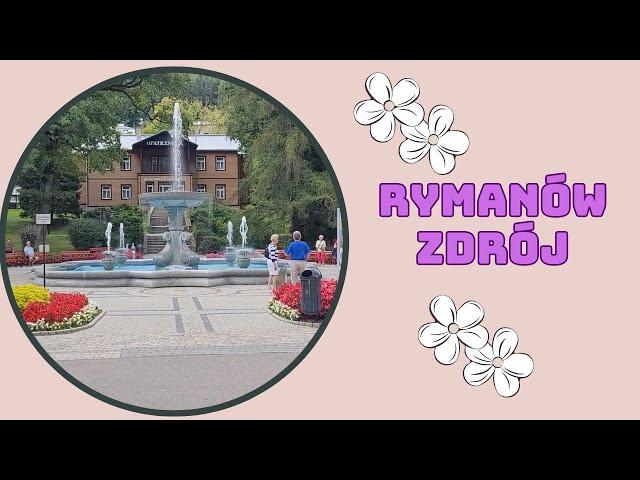 UZDROWISKO RYMANÓW ZDRÓJ  #podróże #zwiedzanie #polska #drone #podkarpacie