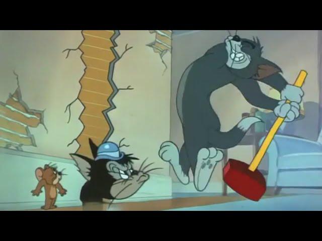 Tom and Jerry: Painful Violent Slapstick Montage