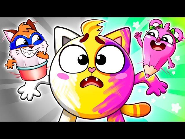 Find My Colour | Funny Drawing Pencils  Funny Kids Songs  And Nursery Rhymes by Baby Zoo