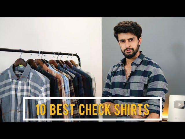 10 BUDGET CHECK SHIRTS FOR MEN 2023 | BUDGET SHIRTS HAUL FOR MEN