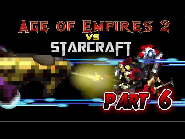 AOE2 Vs StarCraft Part 6  #ageofempires#starcraft#animation#parody