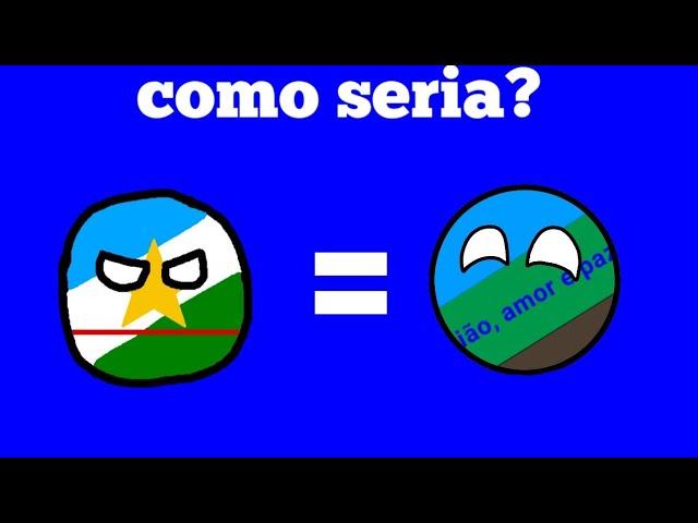 Como seria se o estado de Roraima fosse um país