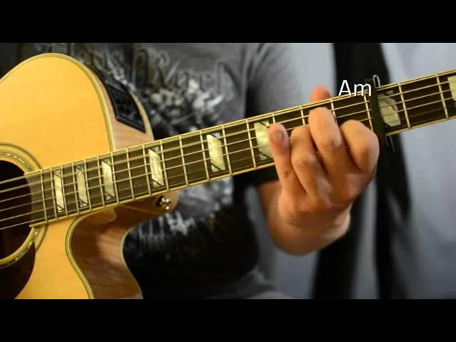 Triggerfinger / Lykke Li - Follow Rivers - Guitar Lesson - Chords