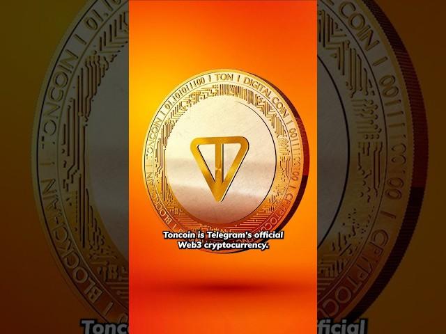 Toncoin Explained in 1 Minute #coininvesting #crypto #telegram #ton