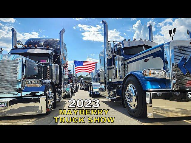 Mayberry Truck Show 2023 - Custom Big Rig Trucks - September29 , 2023 Mt. Airy, NC