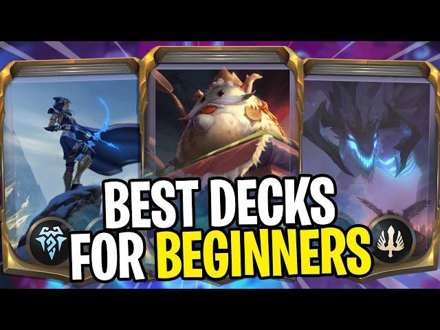 The Best Beginner Decks for Legends of Runeterra