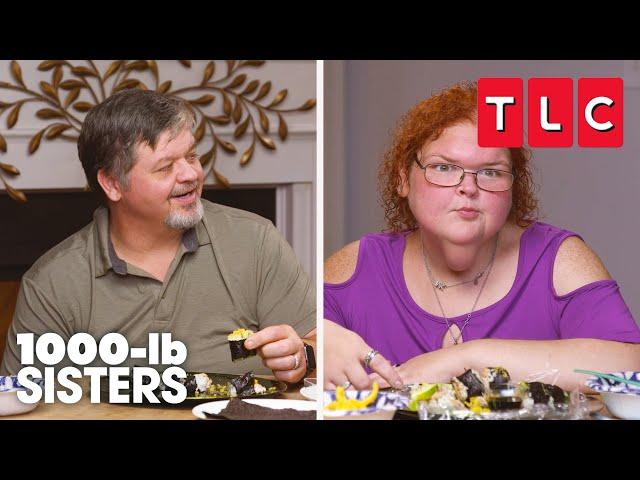 Tammy and Chris Make Homemade Sushi | 1000-lb Sisters | TLC