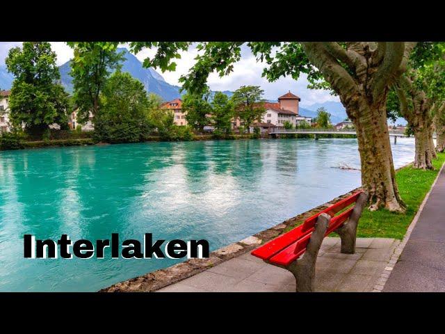 Beautiful view of Interlaken | #switzerlands #interlaken #2024 #4k #suisse