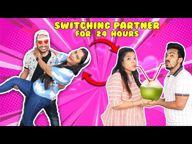 Switching Partner For 24 Hours | Funny Challenge | Hungry Birds