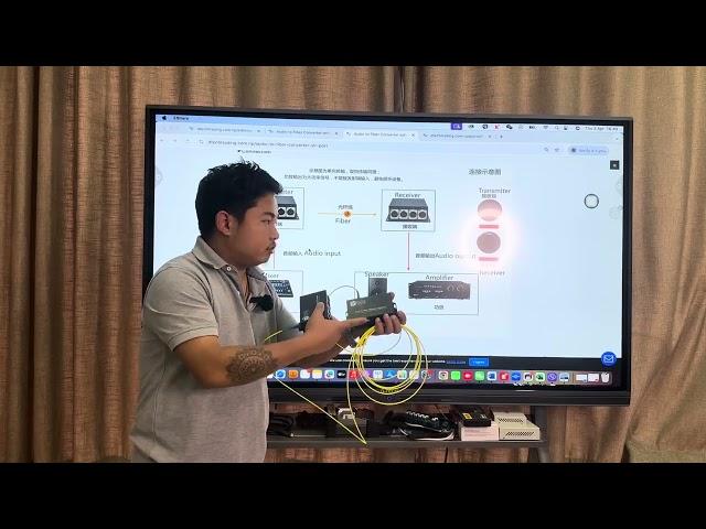 ️ Audio XLR to Fiber Converter – Now Available at D-TECH TRADING! 