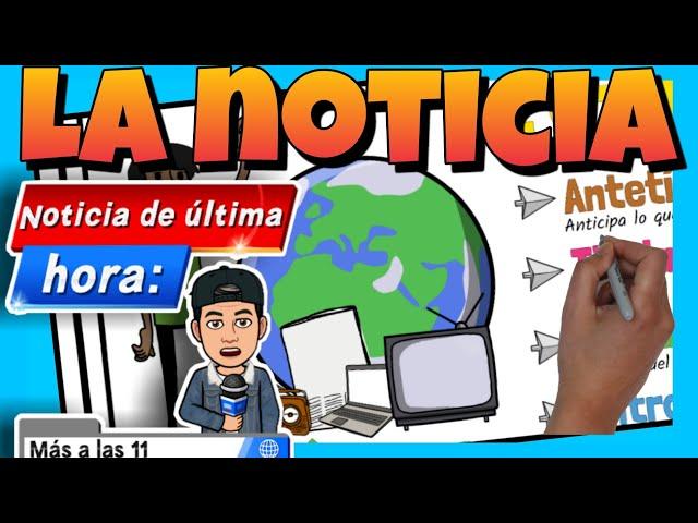  La NOTICIA y sus PARTES para NIÑOS de PRIMARIA