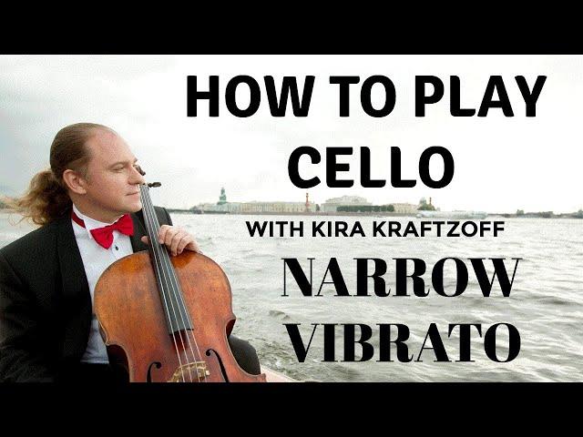 Learning fast cello Vibrato - HOW TO PLAY CELLO with Kira Kraftzoff