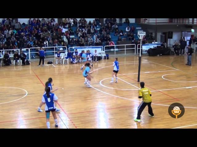 Cestoball: Capital Federal vs La Pampa, final categoría Mayores. Campeonato Argentino 2014