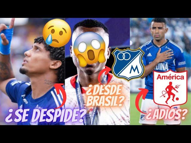 ¿REFUERZO PARA MILLONARIOS DESDE BRASIL? ¿ADIOS A BERTEL Y PEREIRA? REFUERZOS MILLONARIOS FC 2025