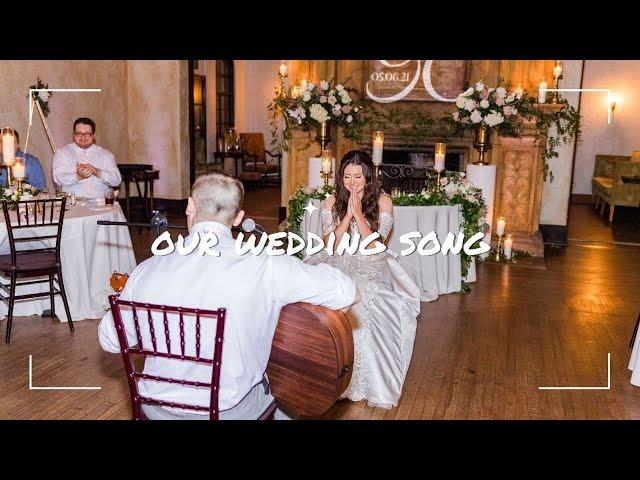 Groom SURPRISES Bride with Song & Guitar || Thinking Out Loud by Ed Sheeran