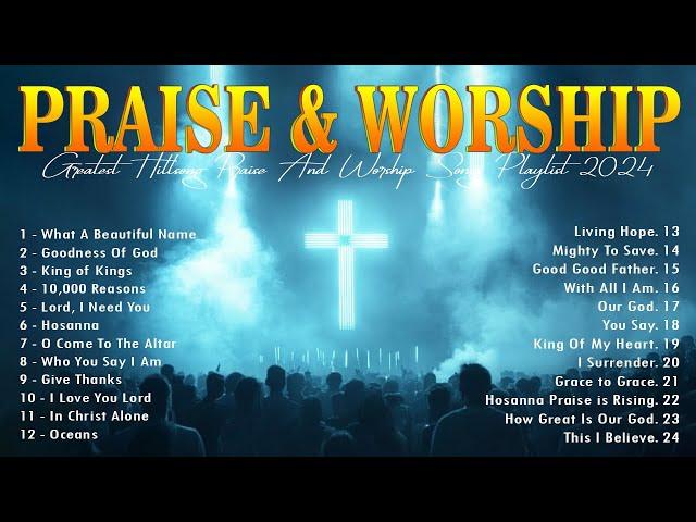 10000 Reasons, What A Beautiful Name ️ Greatest Hits Hillsong Worship Songs Ever Playlist LYRICS