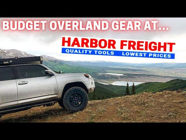 Best Budget overland gear at… HARBOR FREIGHT?