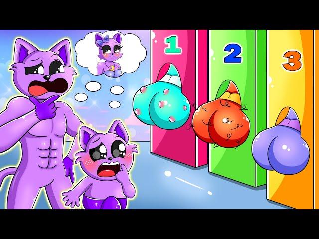 Catnap Will Be Choose MoM?! // (Cartoon Animation) // Poppy Playtime Chapter 3 X INSIDE OUT 2