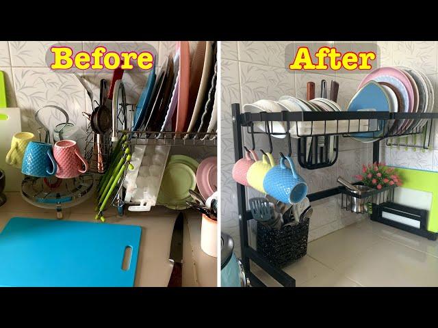 Kitchen Rack Organization || Kitchen Organization Idea || Bangladeshi Smart Kitchen