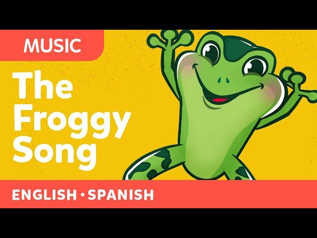 Canticos | The Froggy Song / Cucú cantaba la rana | Nursery Rhyme for kids