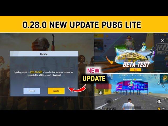 Pubg Lite New Update 0.28.0 | New Winner Pass Pubg Lite | New Update In Pubg Mobile Lite