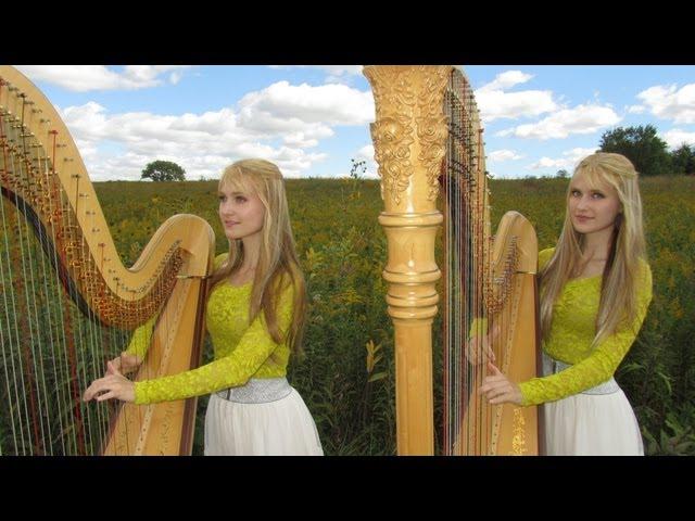 AMAZING GRACE - Harp Twins