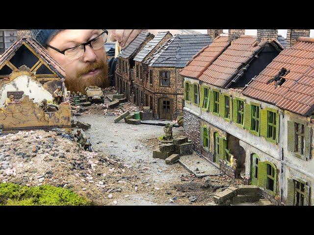 Making A Band Of Brothers Wargaming Town Table - Carentan-Ish