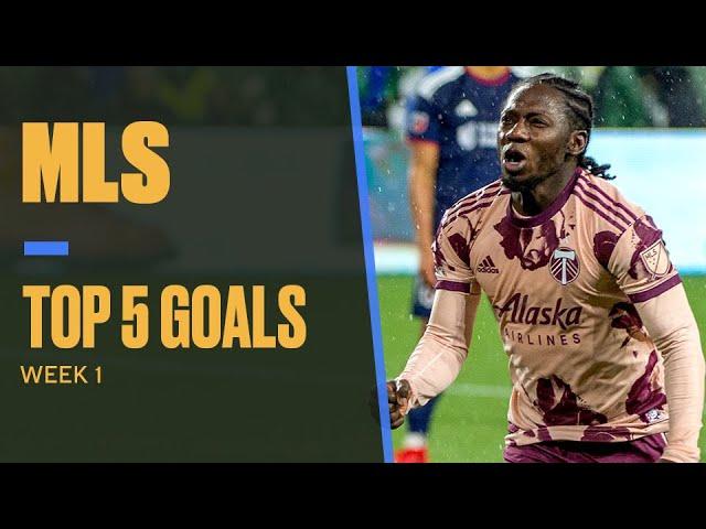 Top 5 MLS Goals of 2022: Week 1