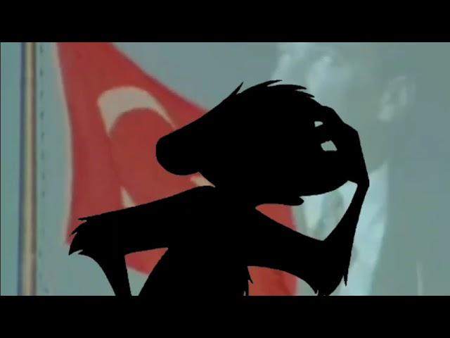 Timon And Pumbaa Rewind Saygı Duruşu Ve İstiklal Marşı Türkiye Cumhuriyeti Atatürk Scene