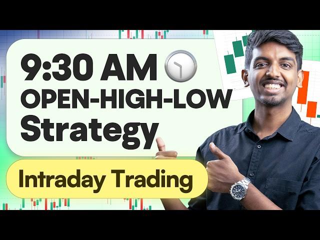 Best & Easy Intraday Trading Strategy - OHL (Open = High or Low) Strategy for Profits | marketfeed