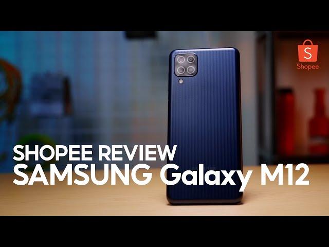 Shopee Review | Samsung Galaxy M12 Unboxing - best gaming phone on a budget!