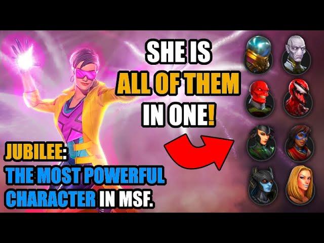 JUBILEE |THE  MOST POWERFUL LEGENDARY IN MSF | 5 STAR UNLOCK? | ASTONISHING X-MEN | STRIKE FORCE