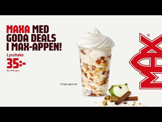 MAXA med goda deals i MAX-appen!