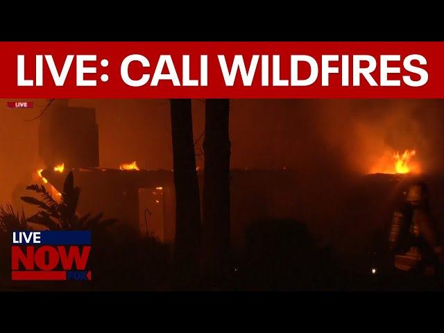 LIVE California Fire: Palisades fire, Eaton fire, Hurst fire, Woodley fires, Pasadena & Altadena