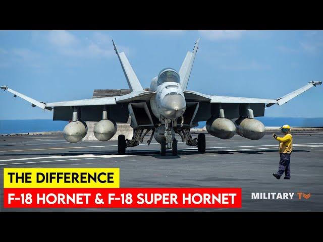 What is the Difference Between F-18 Hornet and  F-18 Super Hornet?