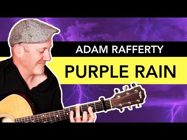 "Purple Rain" - Fingerstyle Guitar - Adam Rafferty (Prince)