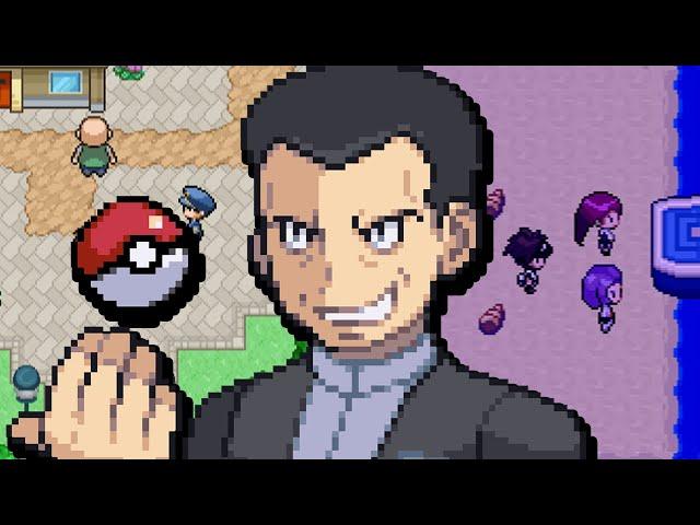 The Pokemon Game Where You Play As Giovanni