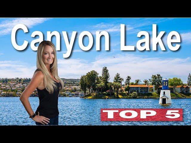 Top 5 things to do in Canyon Lake CA / PRIVATE GATED COMMUNITY TOUR 2024