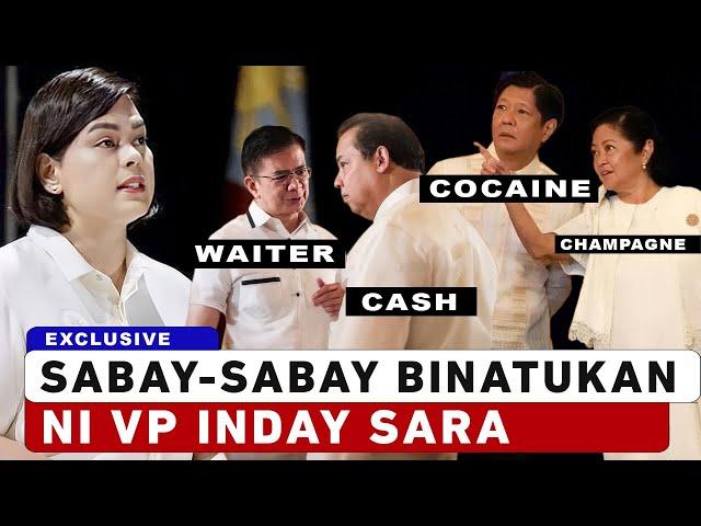 Banat Ni VP Sara: 'Mga Leader na Nabubuyo sa Cash, C0CAlNE, at Champagne' Plus Ang Waiter