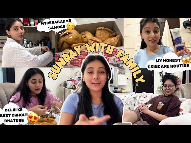 Honest Sunday Vlog with Family | Skincare + Diet | Paayal Vlogs Ft. The Paayal Jain & Tena Jaiin